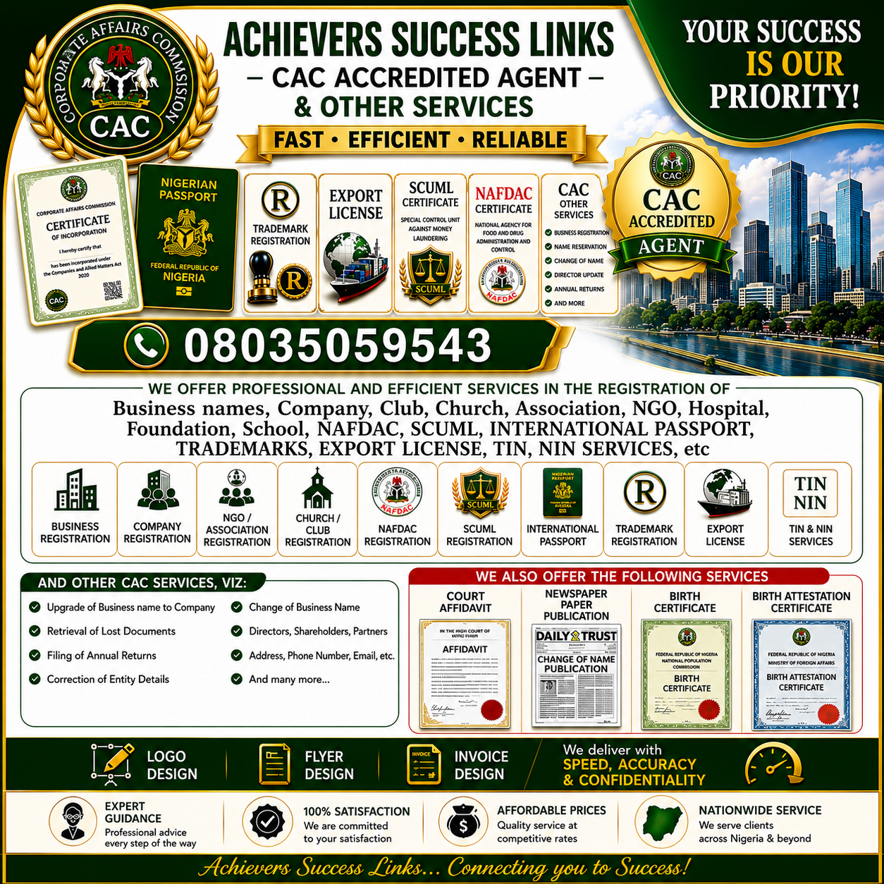 Business Registration and other SERVICES