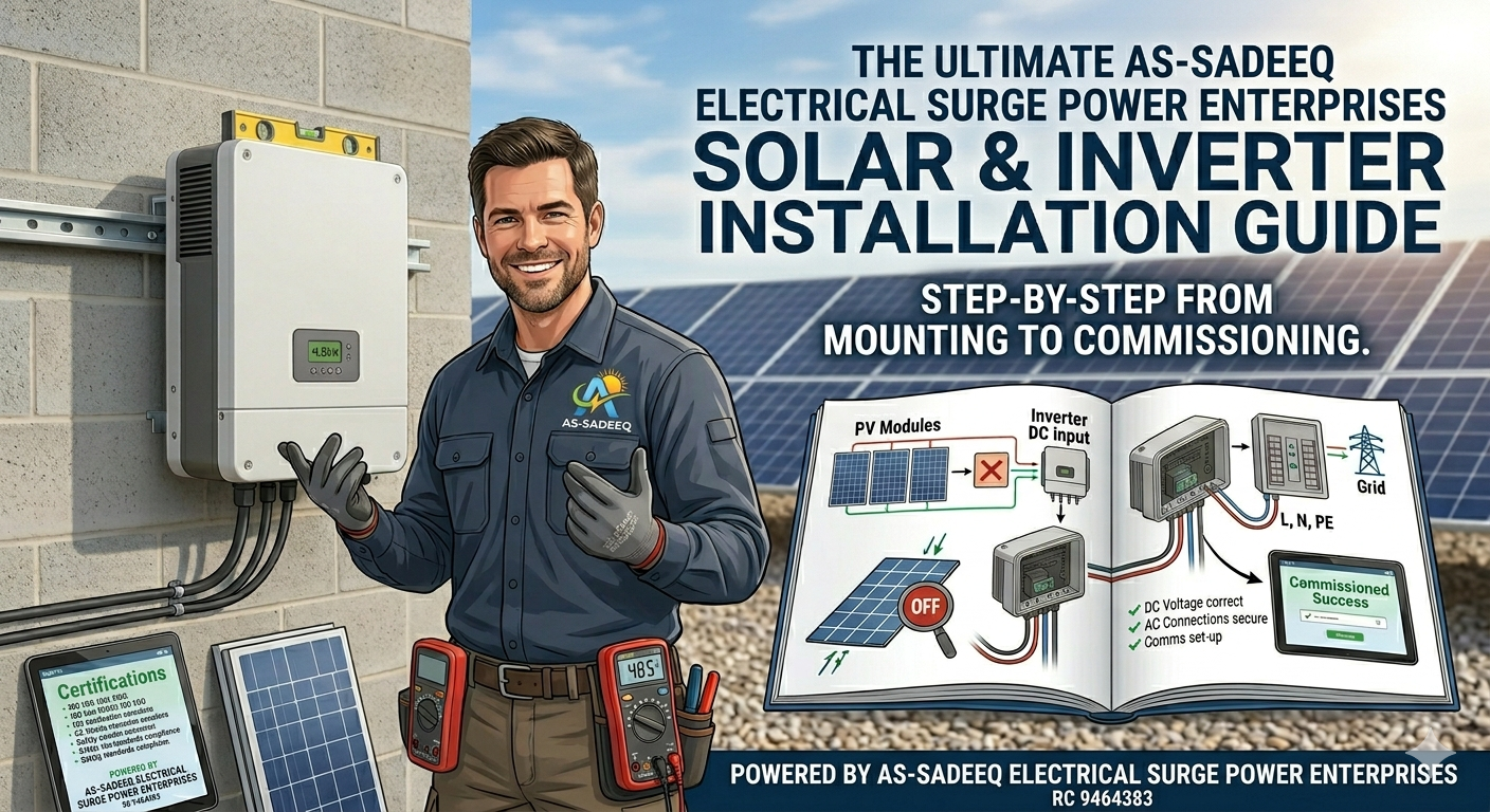 Installation of inverter