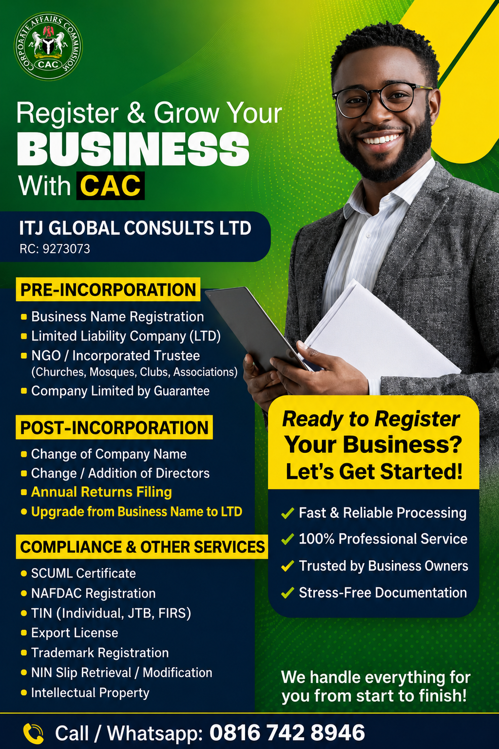 CAC Business Registration, Limited, NGO,